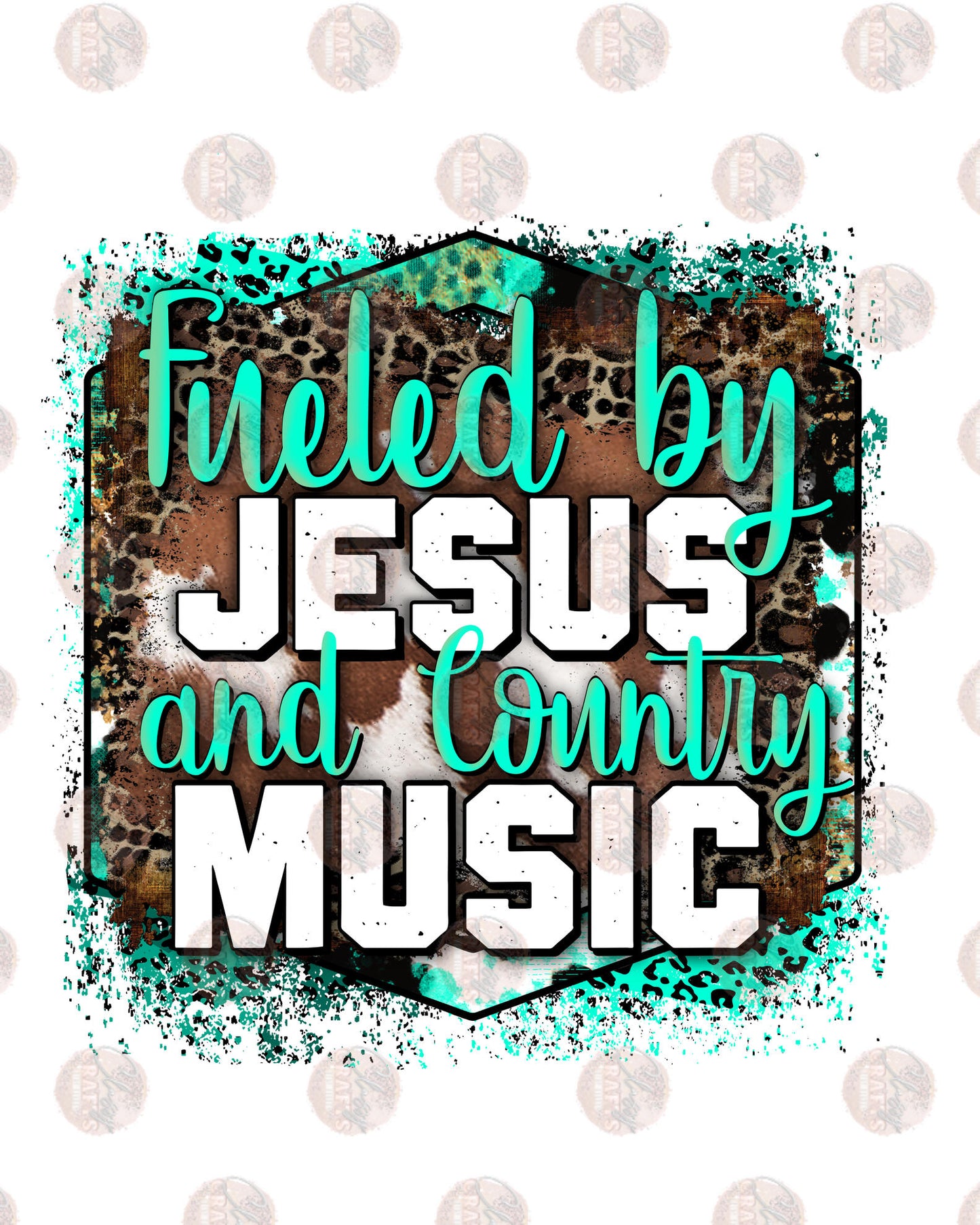 Jesus & Country Music Mint Transfer