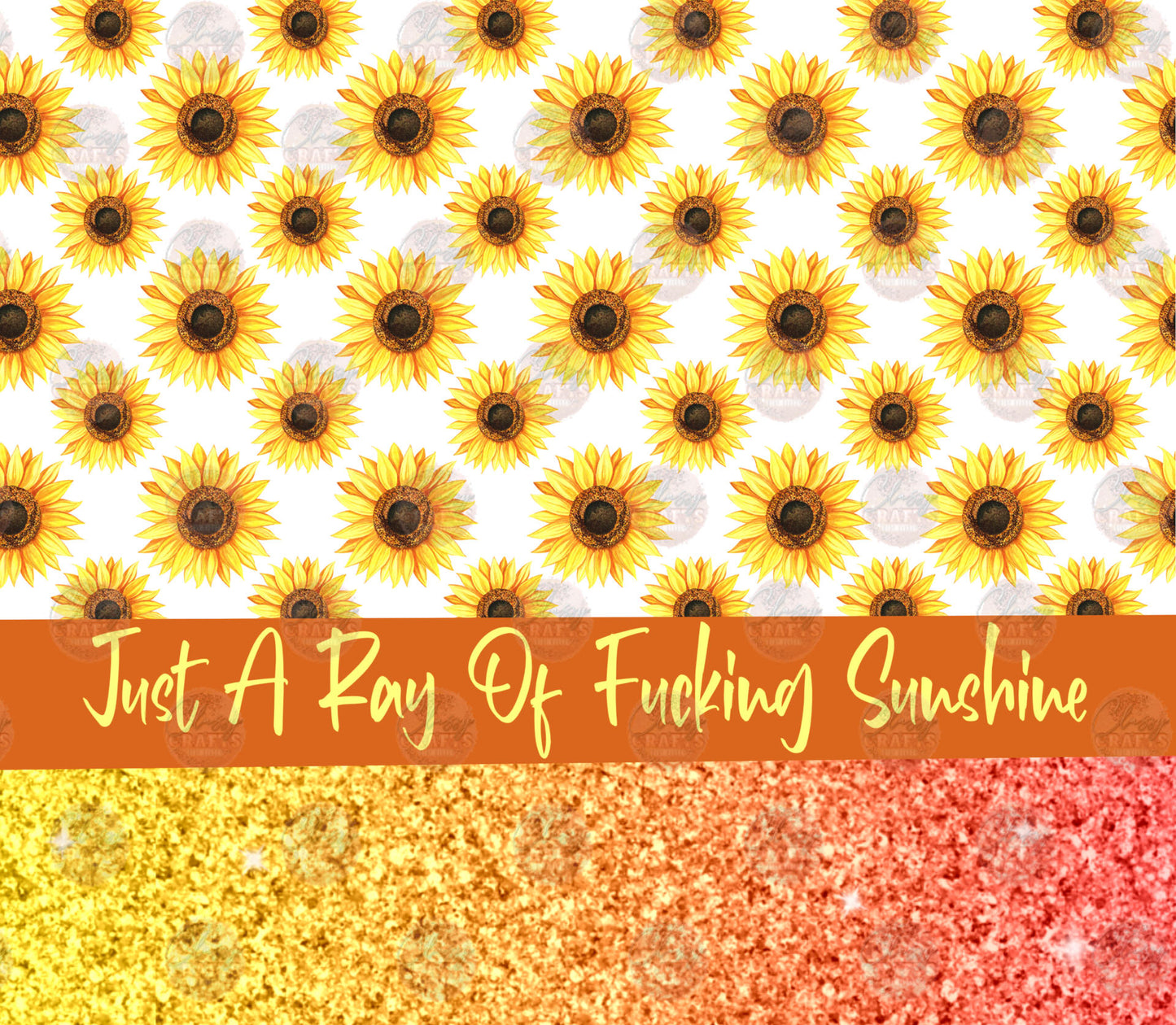 Just A Ray Of Sunshine Tumbler Wrap -