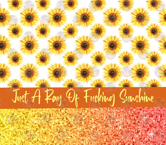 Just A Ray Of Sunshine Tumbler Wrap -