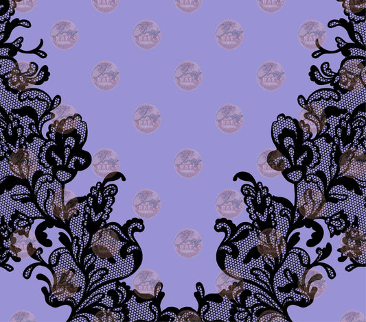 Lace Purple Tumbler Wrap