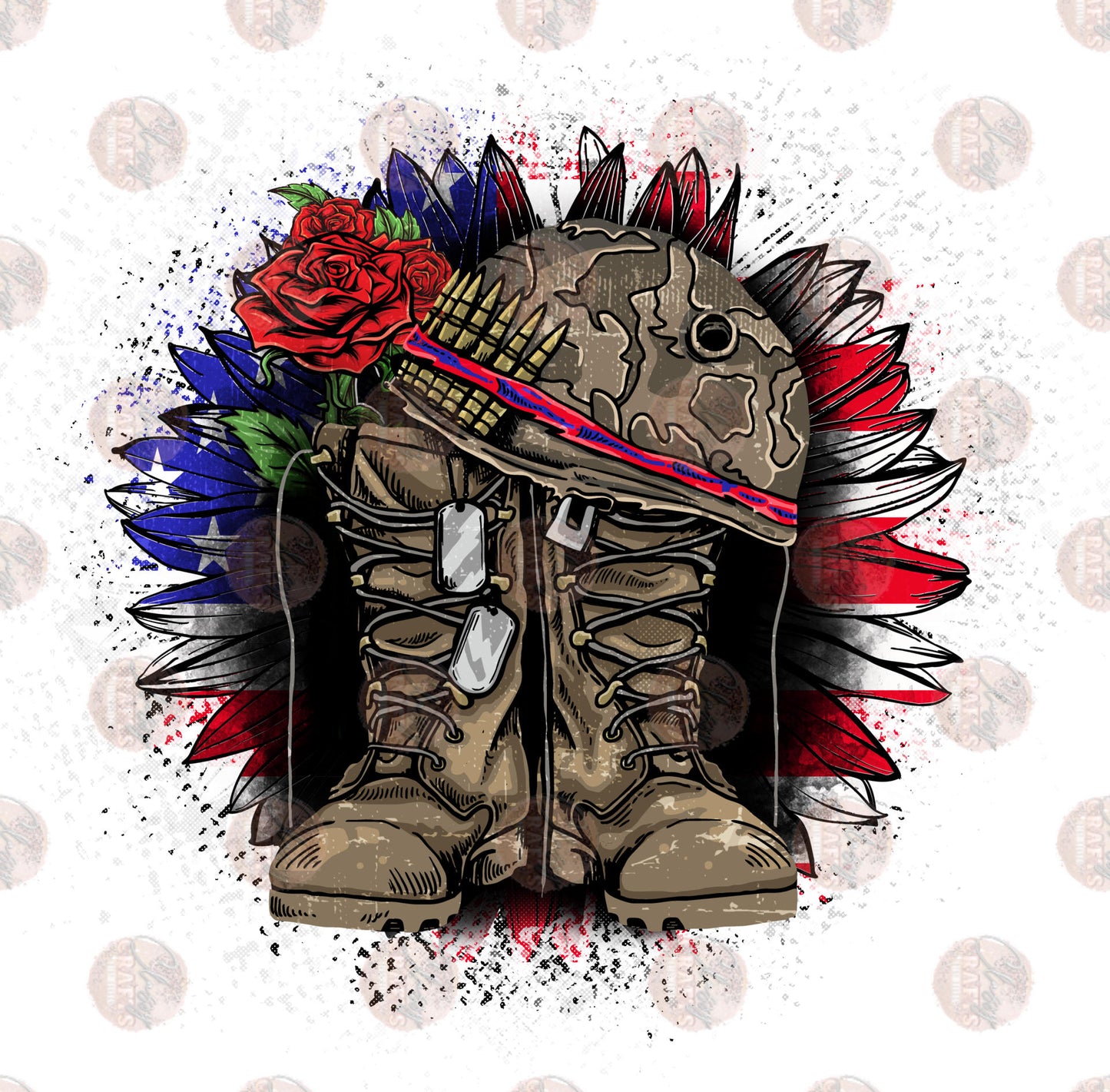 Land Of The Free Because Of The Brave Without Words Transfer