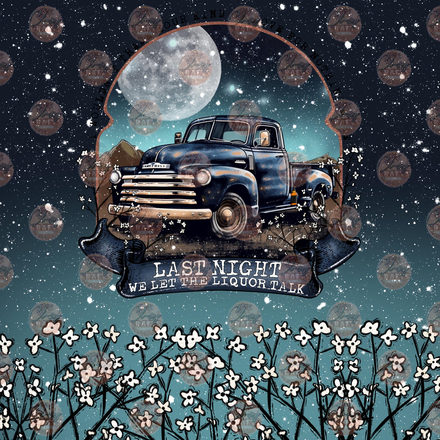 Last Night Pickup Tumbler Wrap