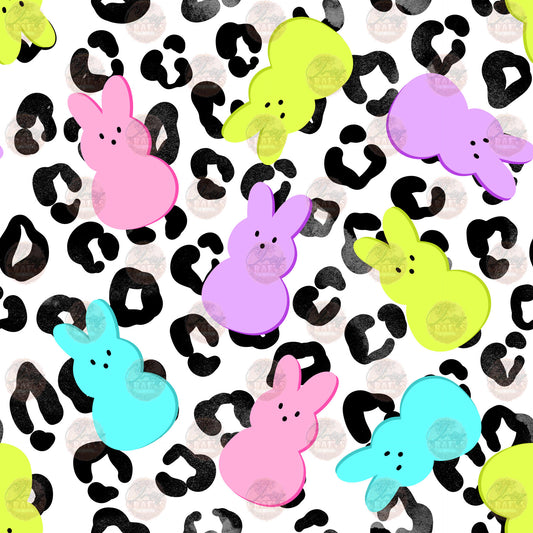 Leopard And Bunnies Tumbler Wrap