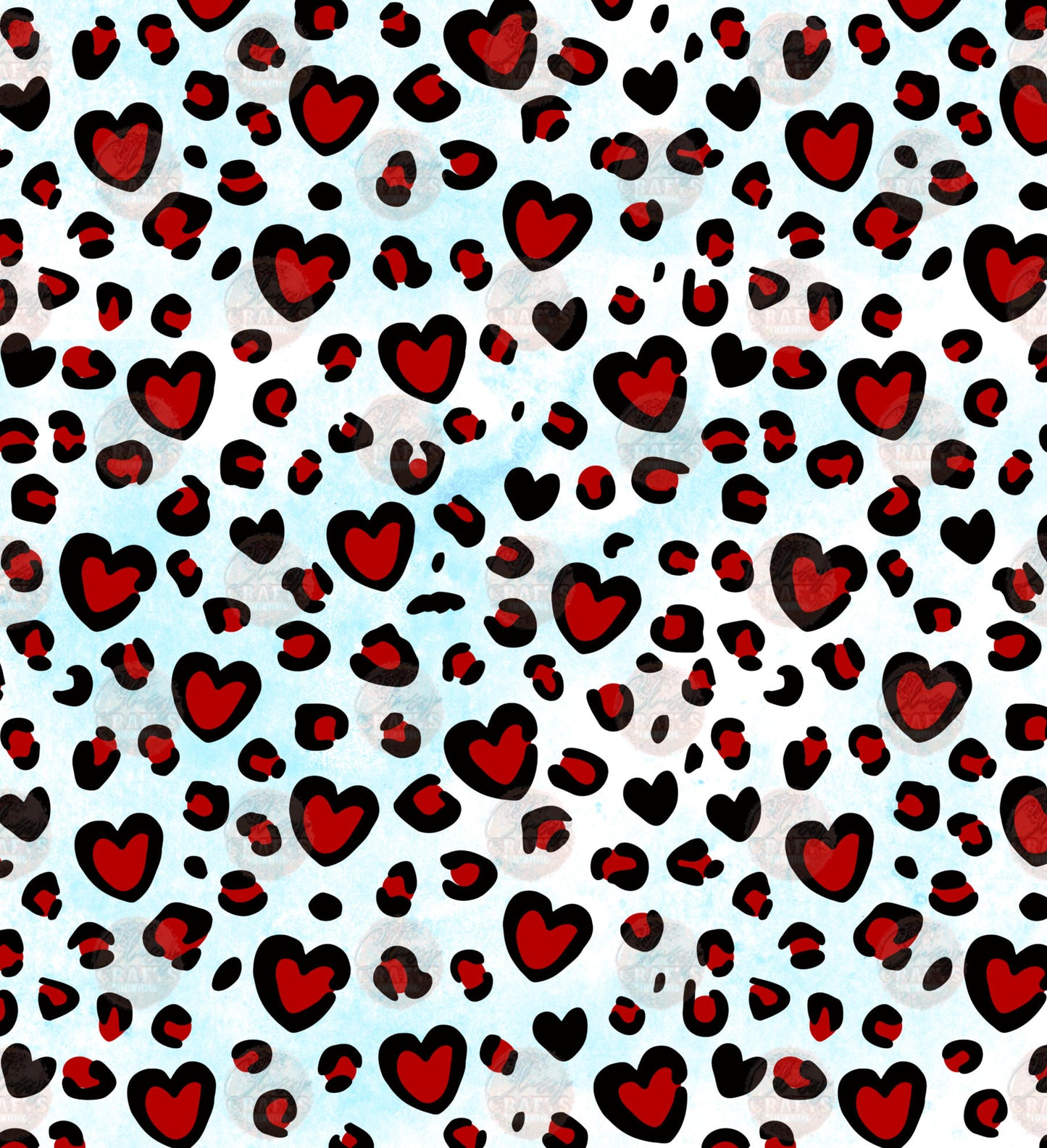 Leopard Hearts 2 Transfer