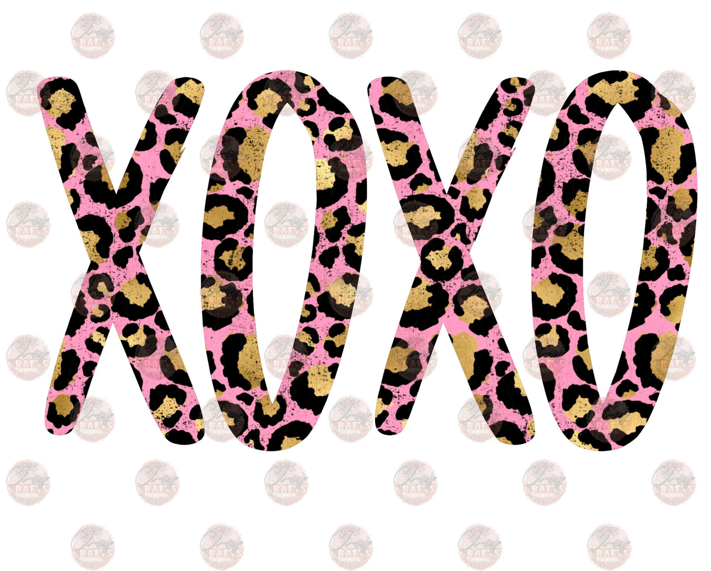 Leopard XOXO Transfer