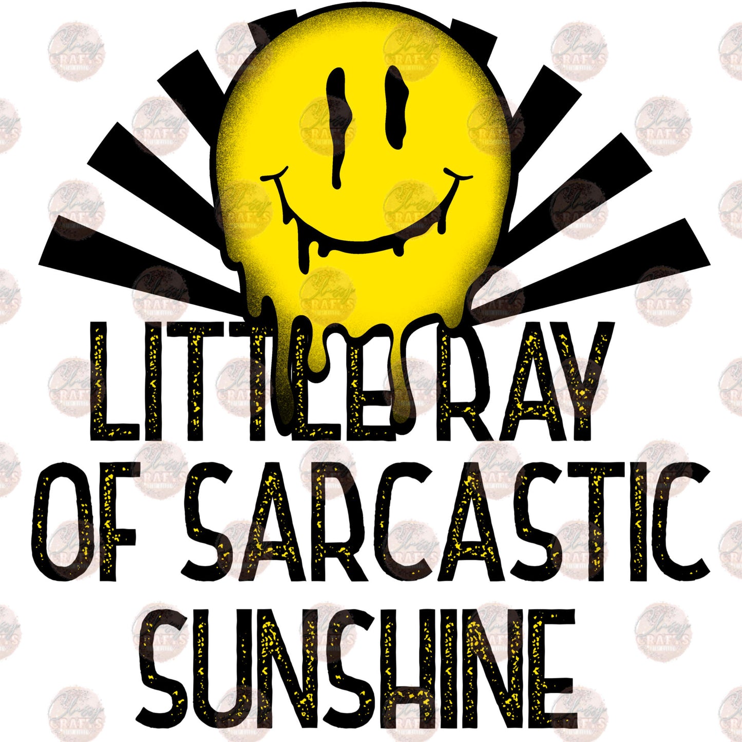 Little Ray Yellow Transfer