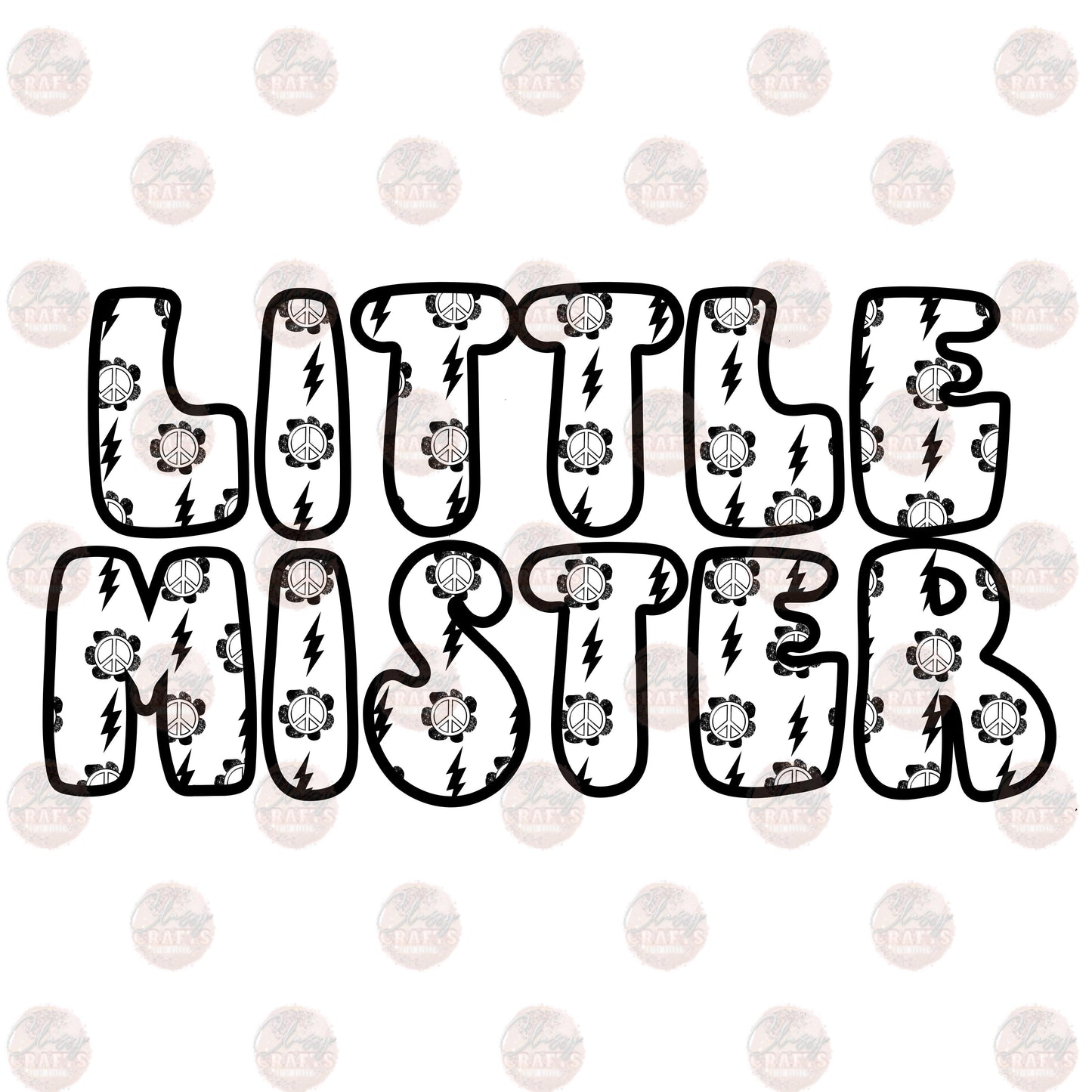 Little Mister Retro-Sublimation Transfer