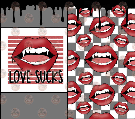 Love Sucks Tumbler Wrap