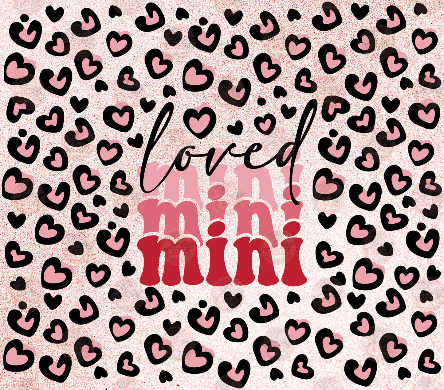 Loved Mini Tumbler Wrap