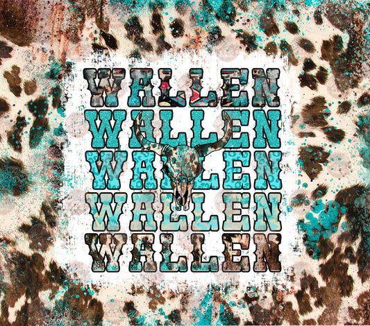 M.W. Cowhide Tumbler Wrap