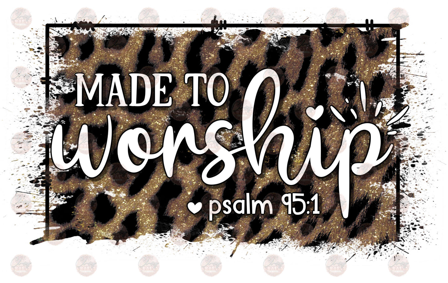 Made To Worship Cheetah Transfer