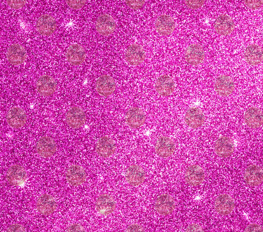 Magenta Glitter Tumbler Wrap