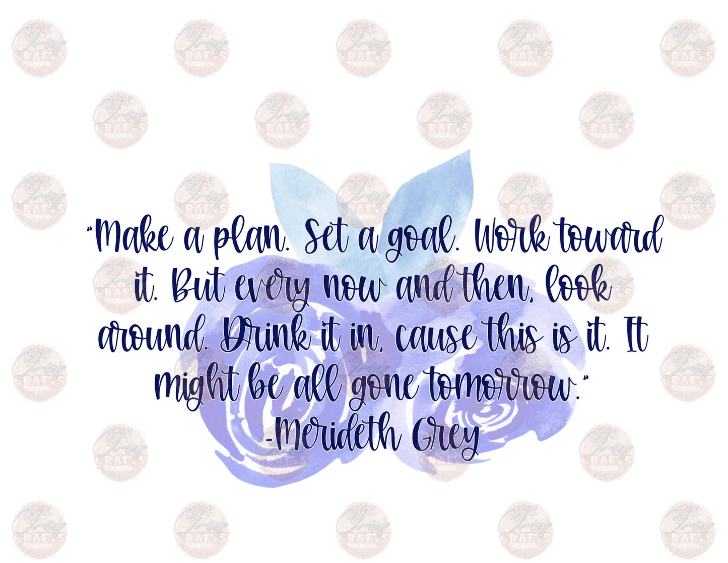 Make A Plan- Merideth Grey Transfer