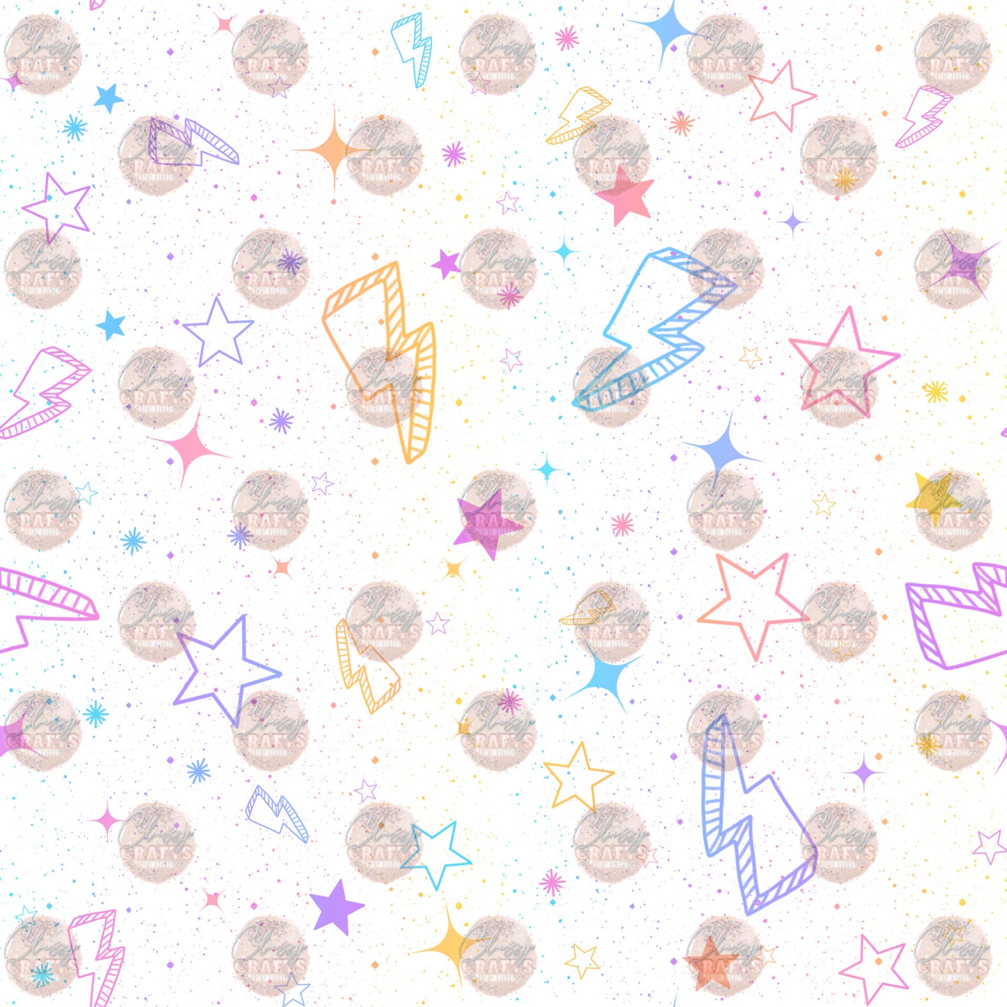 Mama Bolt Multicolor Seamless 2