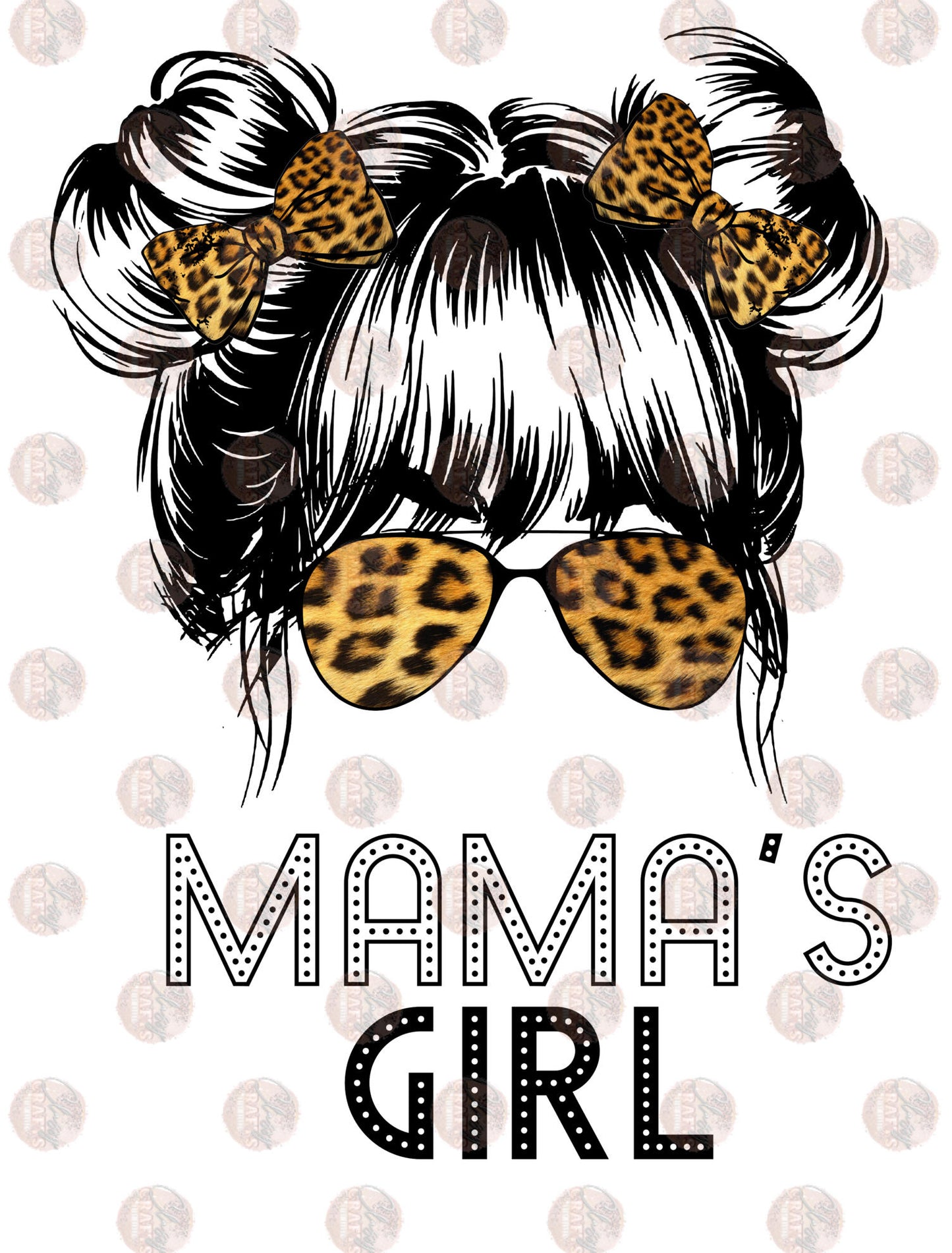 Mama's Girl Leopard - Sublimation Transfer