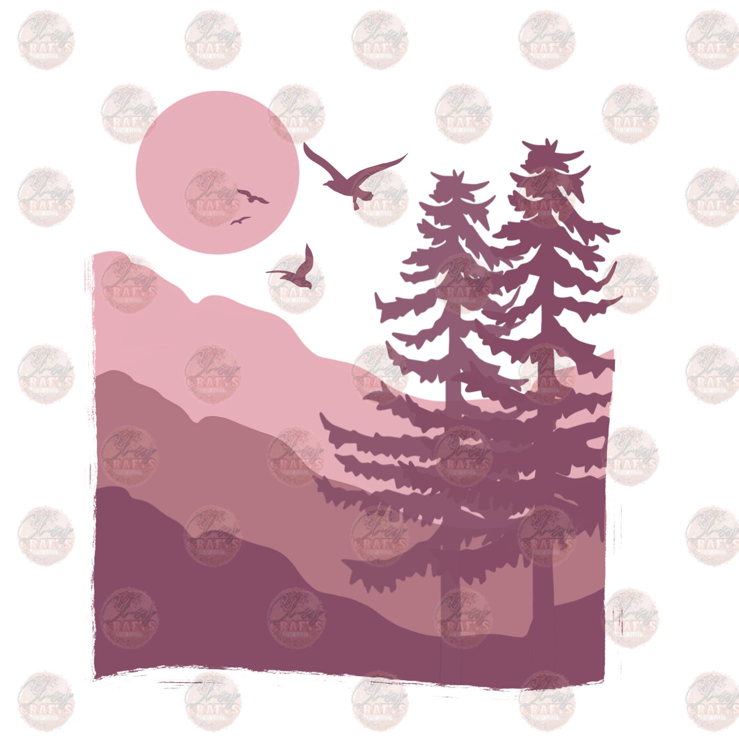 Mauve Mountains Transfer