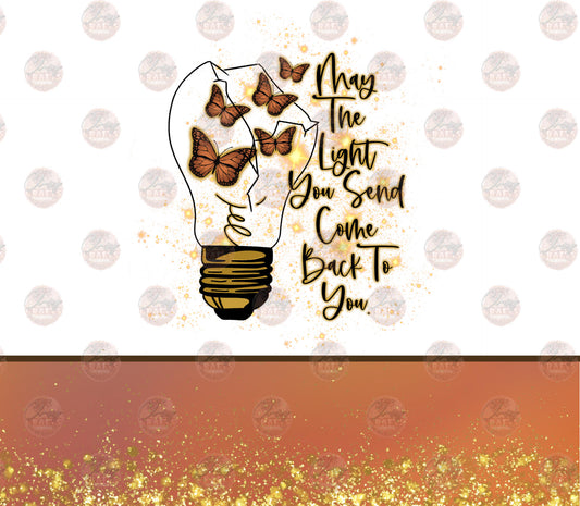 May The Light Tumbler Wrap