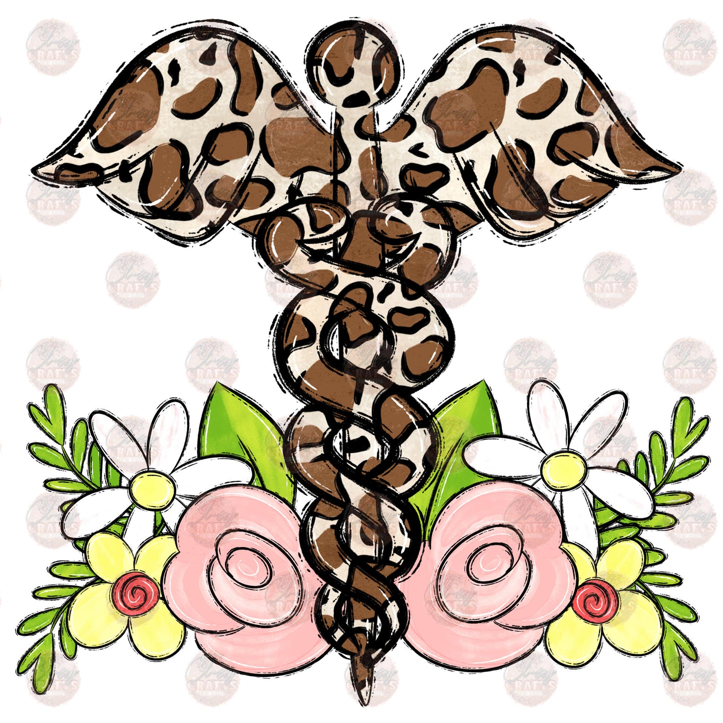 Medical Animal Print