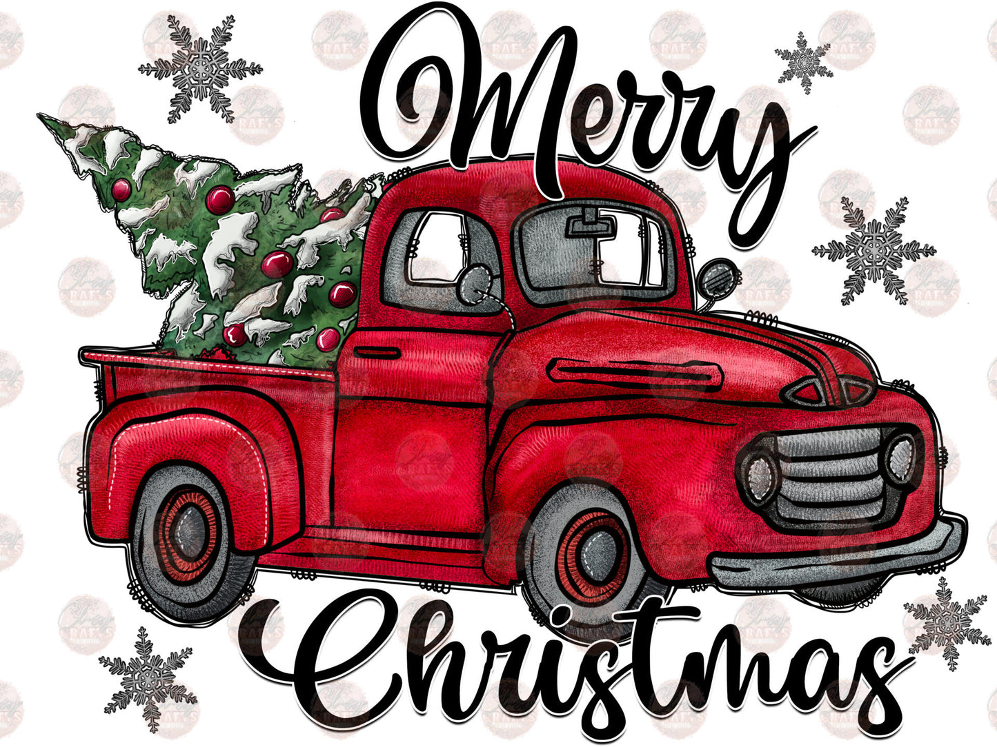 Merry Christmas Truck Transfer