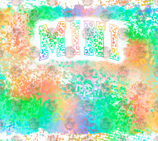 Mini Leopard Tumbler Wrap