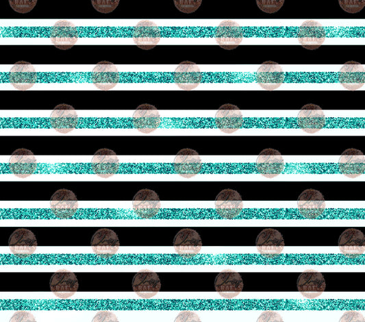 Mint Black Line Tumbler Wrap