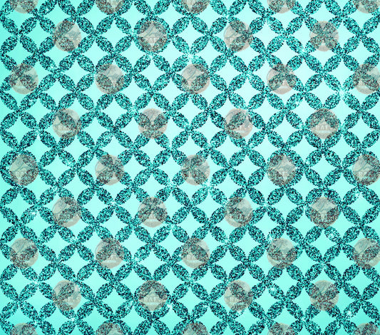Mint Pattern Tumbler Wrap
