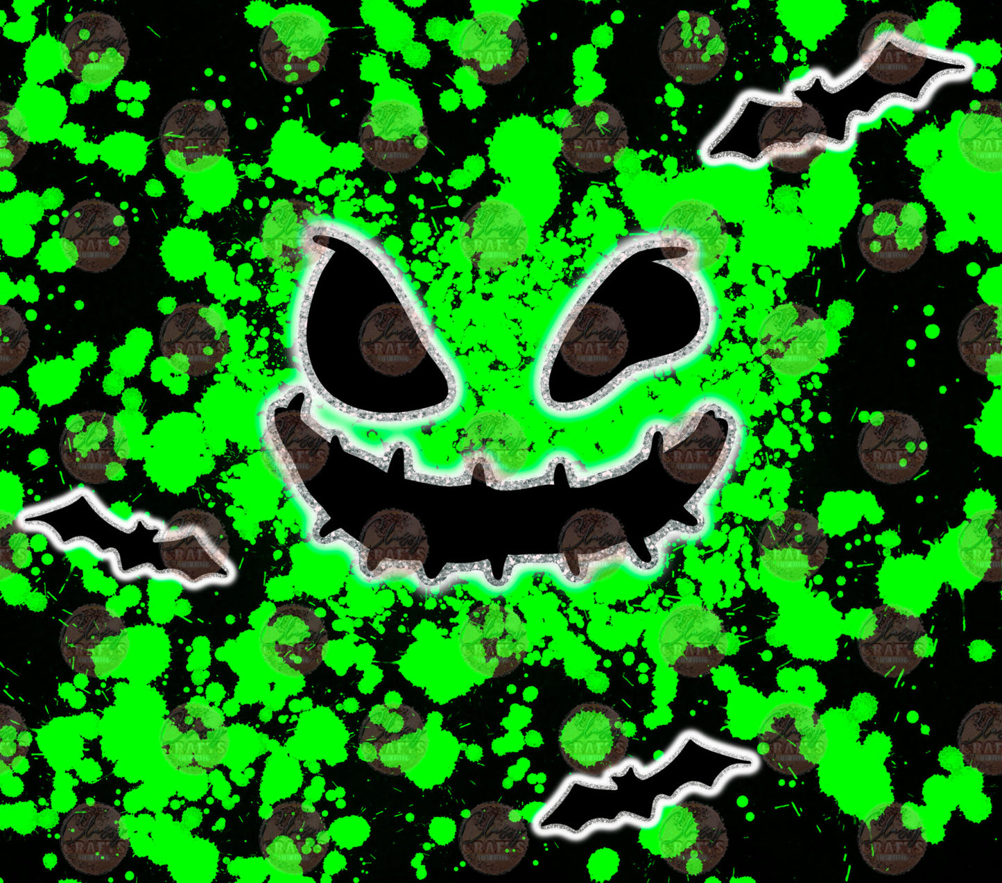 Monster O Tumbler Wrap - Sublimation Transfer
