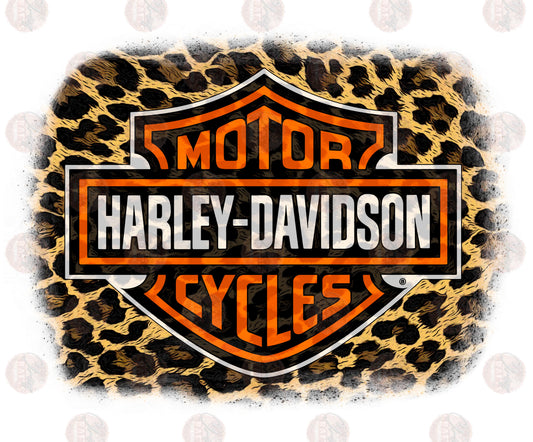 Motorcycles Leopard -Sublimation Transfer