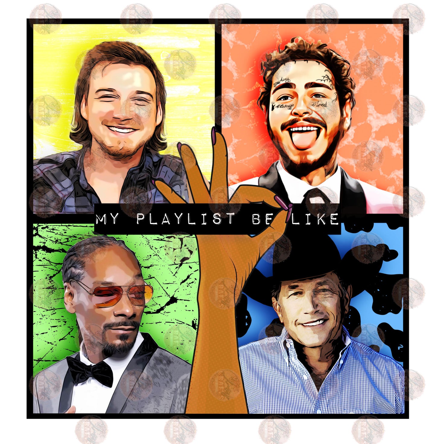 My Playlist Be Like Hand 3 Transfer