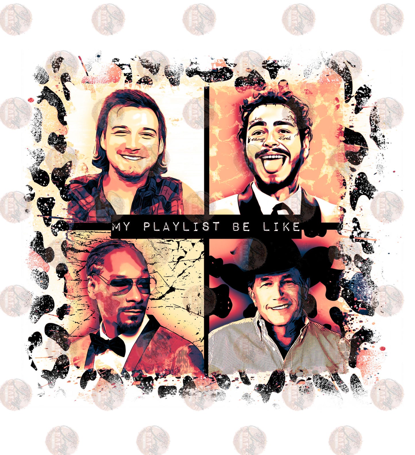 My Playlist Be Like Orange Transfer