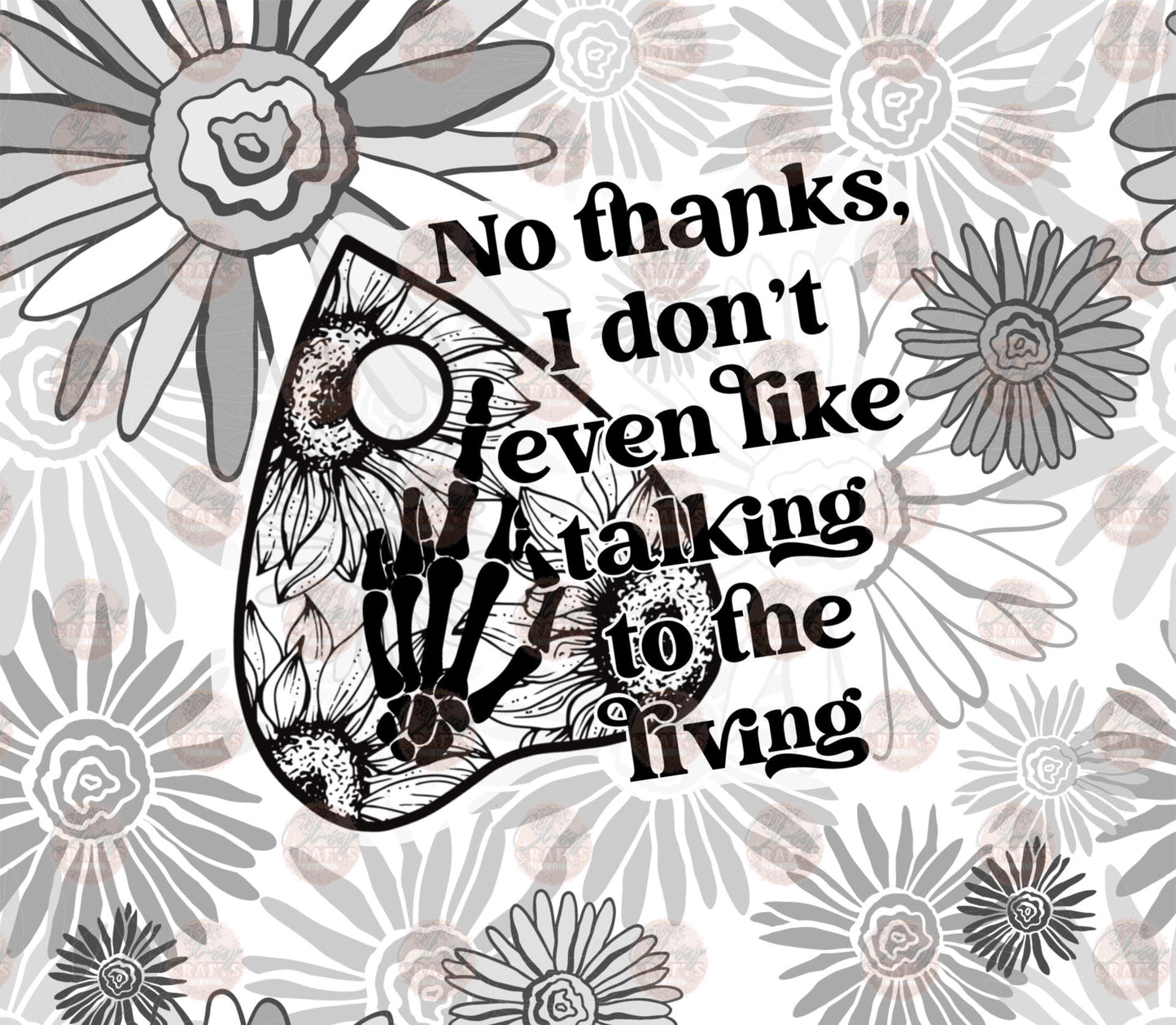 No Thanks Tumbler Wrap