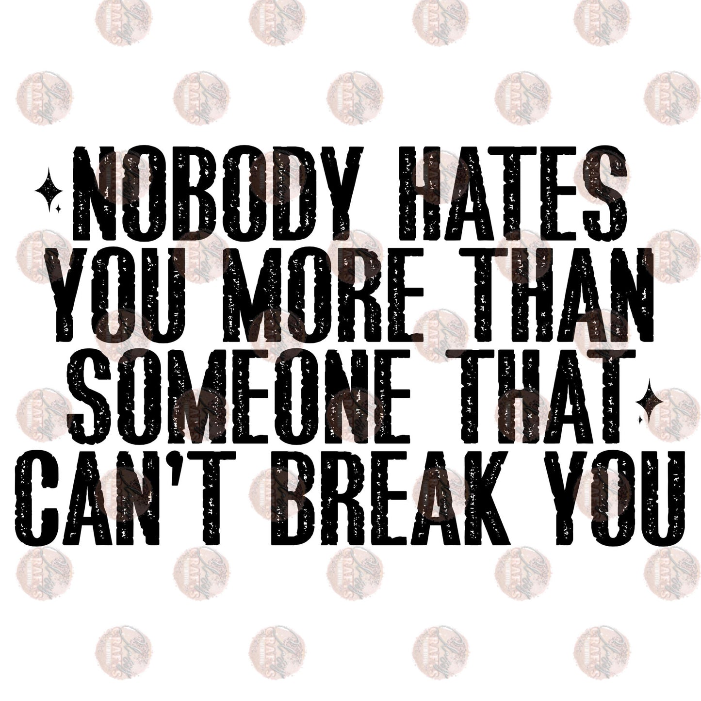 Nobody Hates You More Transfer