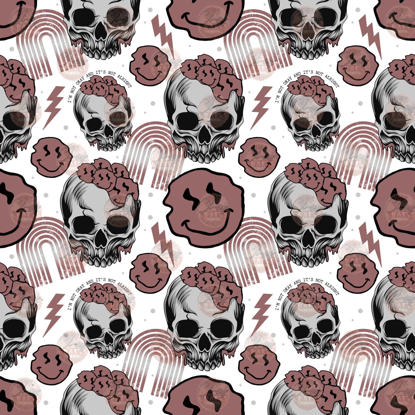 Not Okay 2 Seamless Wrap