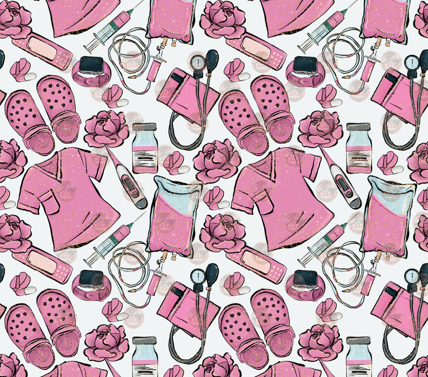 Nurse Stuff Tumbler Wrap