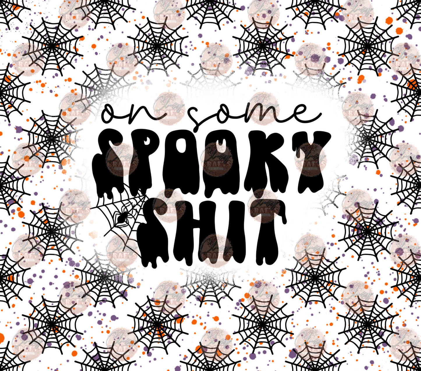 On Some Spooky Tumbler Wrap