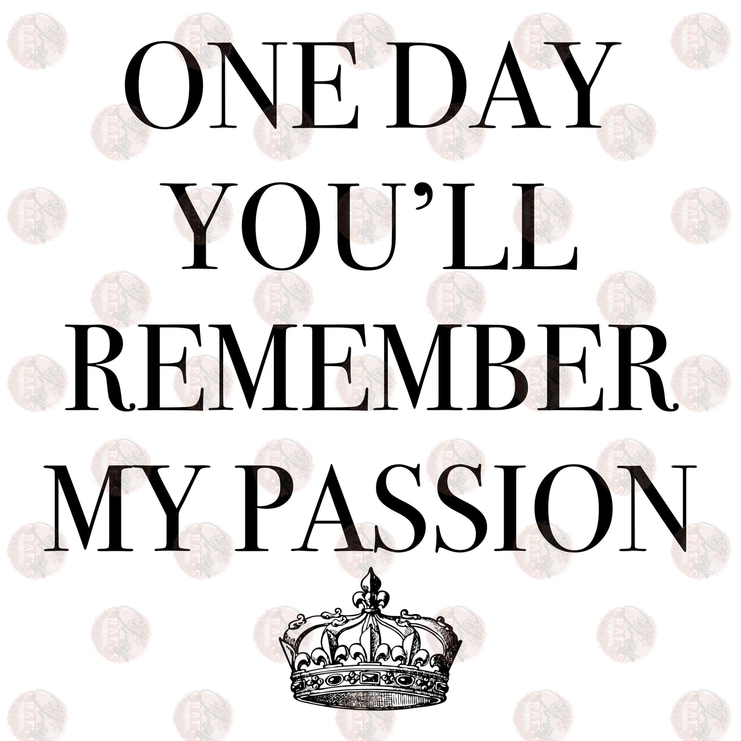 Passion -Sublimation Transfer