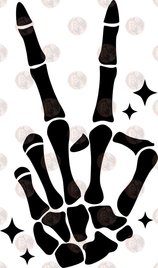 Peace Skelly Hand Transfer