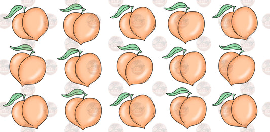 Peaches 16oz Tumbler Wrap