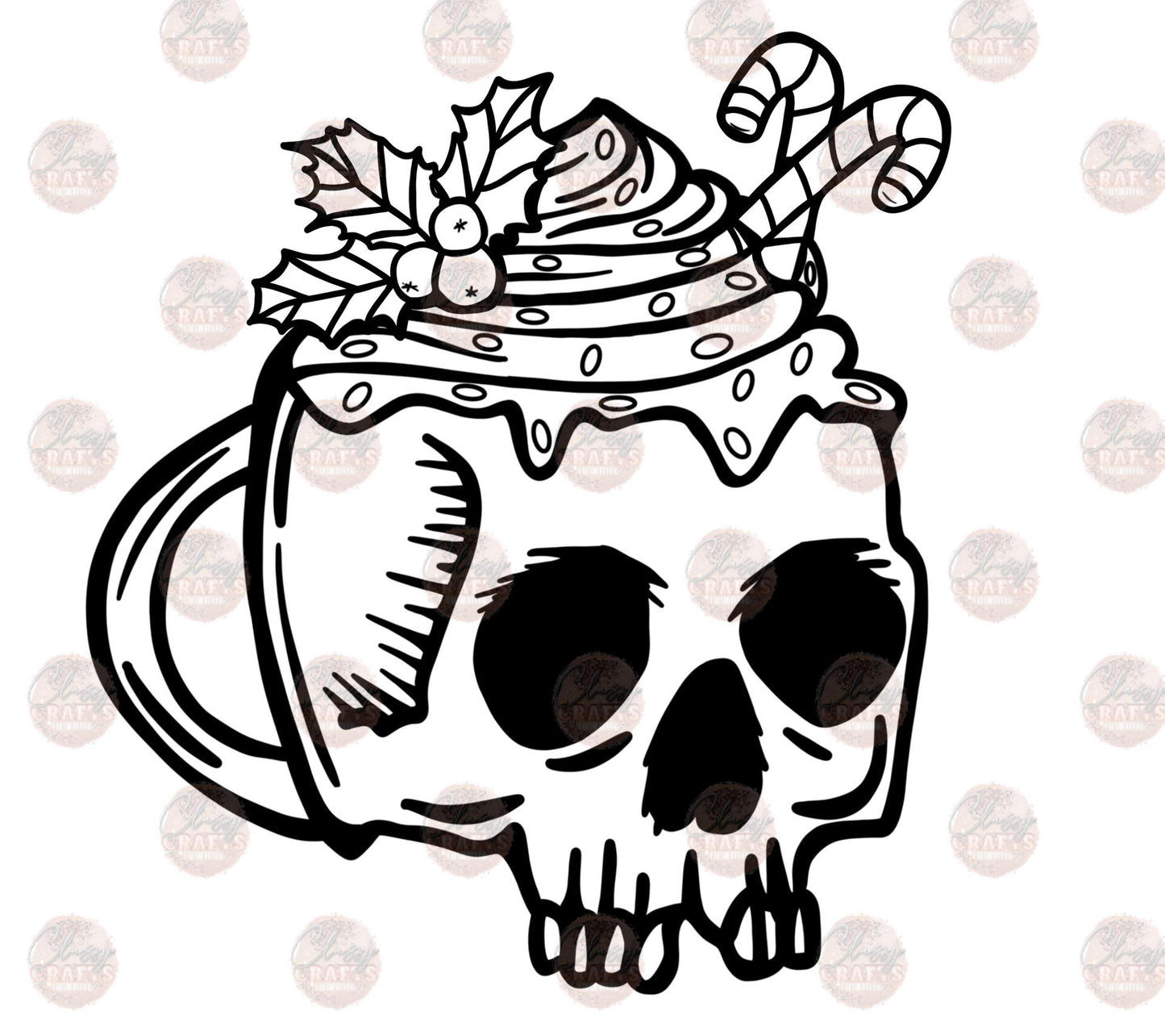 Peppermint Season Mug Transfer