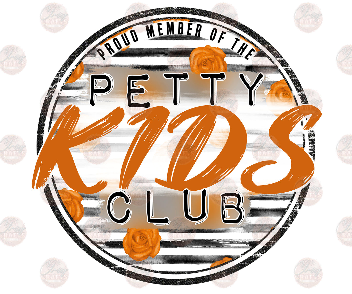 Petty Kid Circle /Boho Transfer