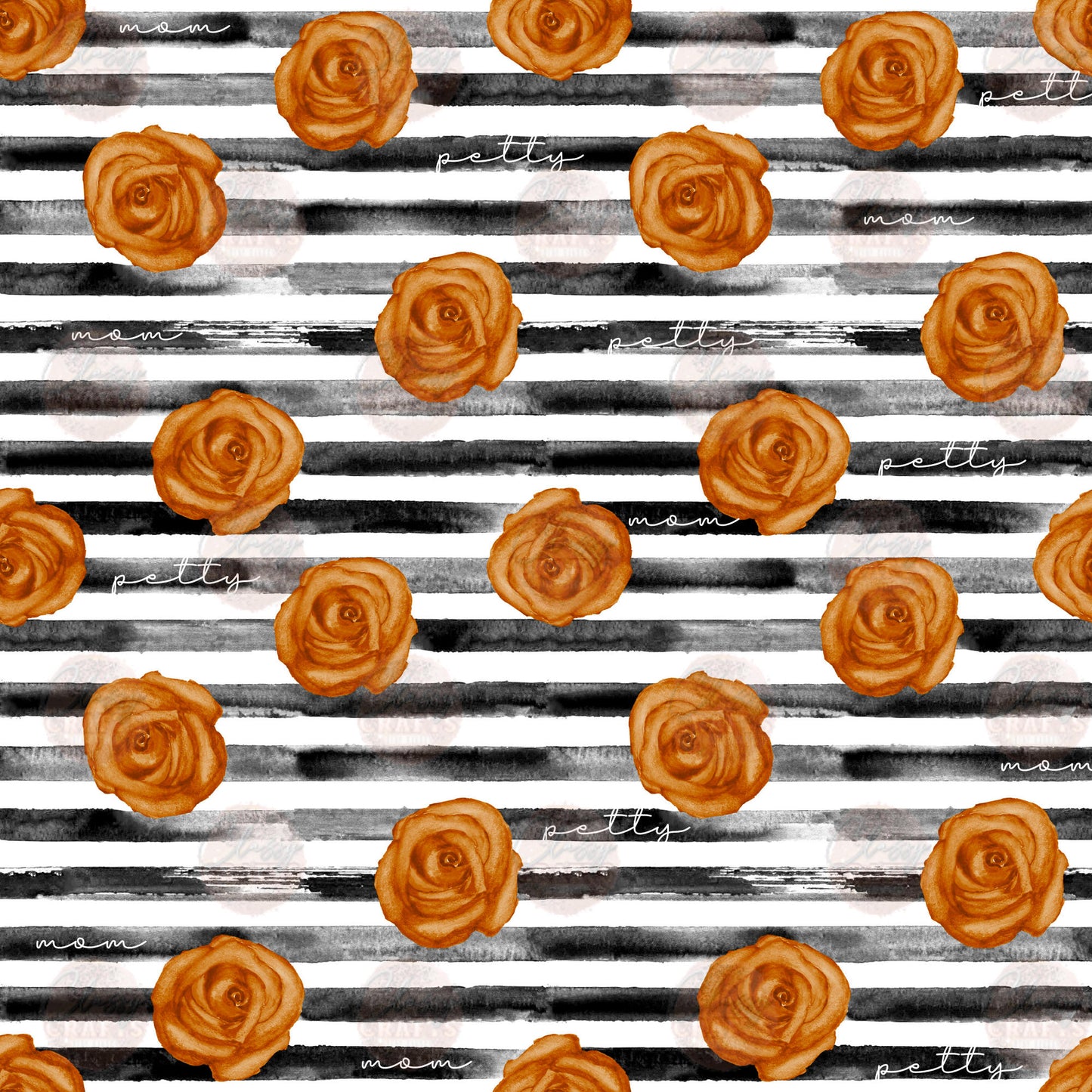 Petty Mom Sleeve /Boho -Sublimation Transfer