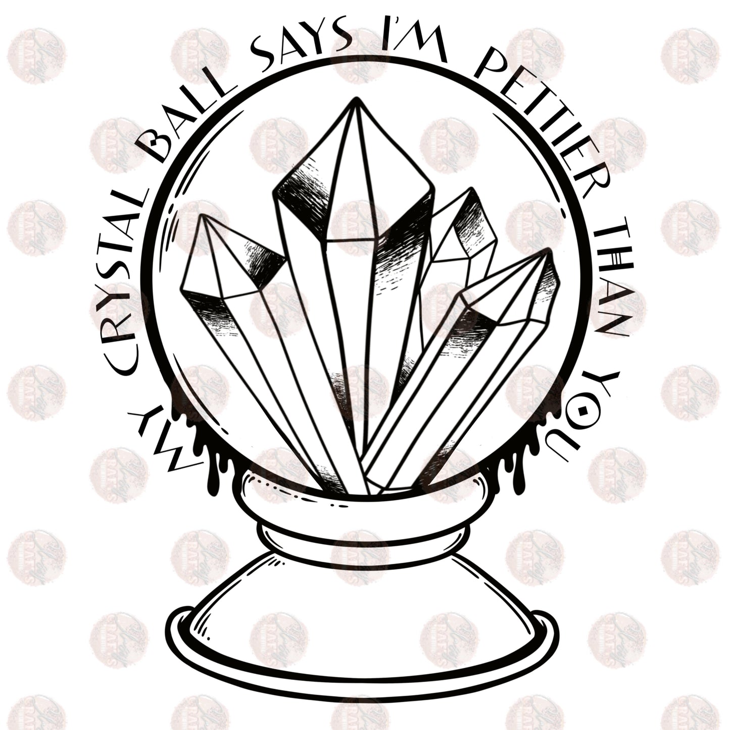 Petty Crystal Ball Transfser