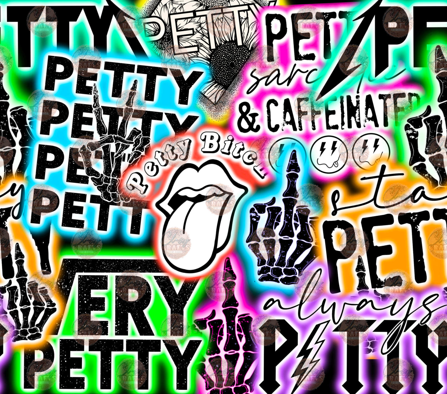 Petty Wrap- Sublimation Transfer