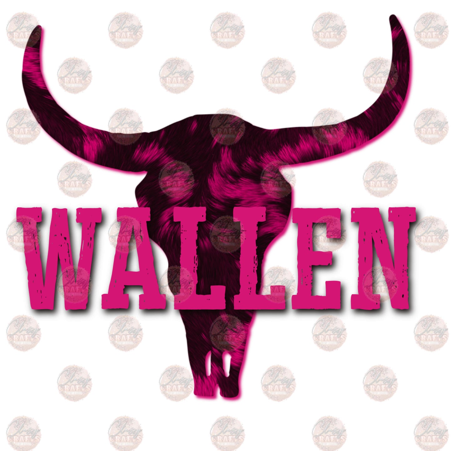 Pink Skull M.W. Transfer