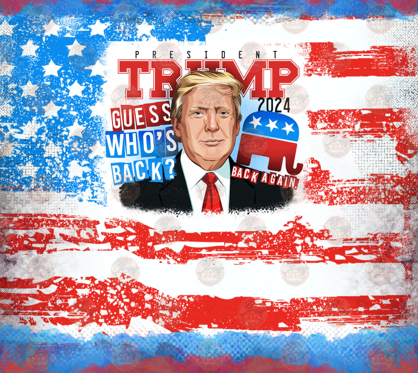 President T Guess Who's Back Tumbler Wrap
