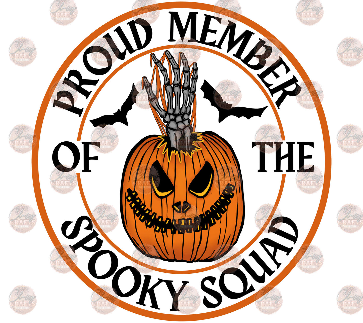 Proud Member Spooky Squad Color Transfer