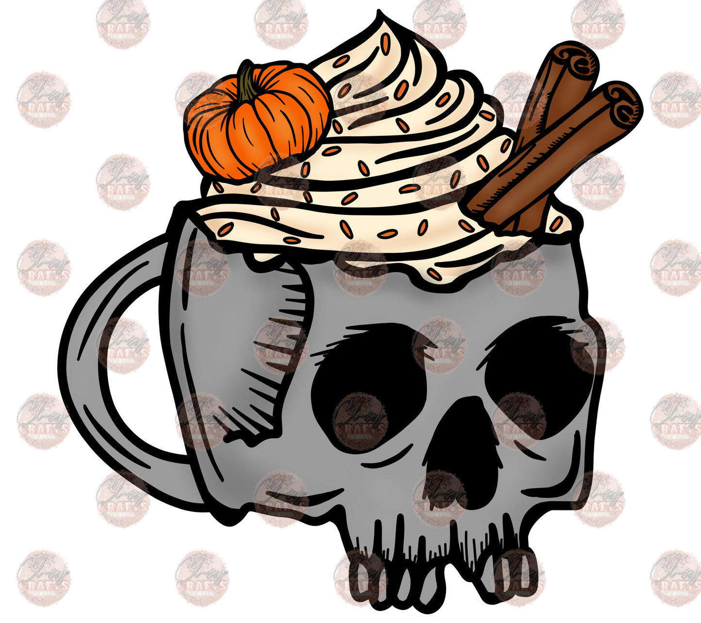 Pumpkin Spice Mug Color Transfer