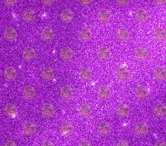 Purple Glitter 2 Tumbler Wrap