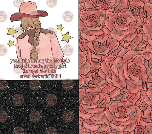 Red Dirt Cowgirl Tumbler Wrap