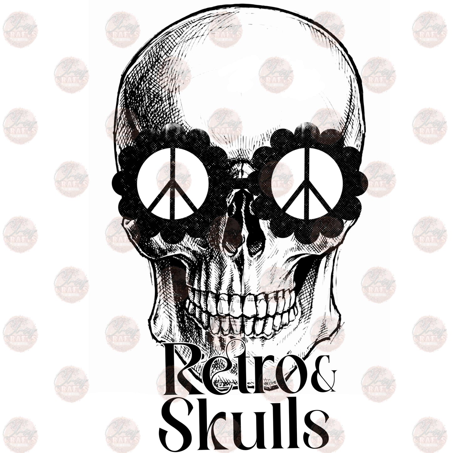 Retro and Skulls Transfer